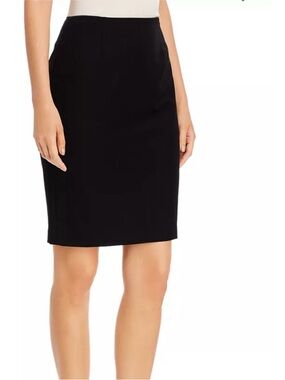 Tahari Black Pencil Skirt - Tailored Office Essential